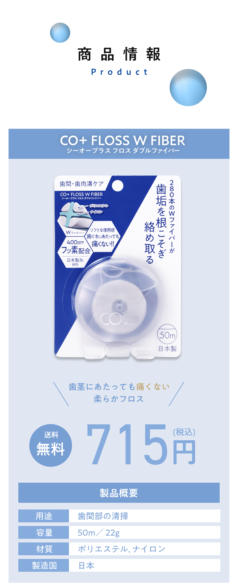 商品情報